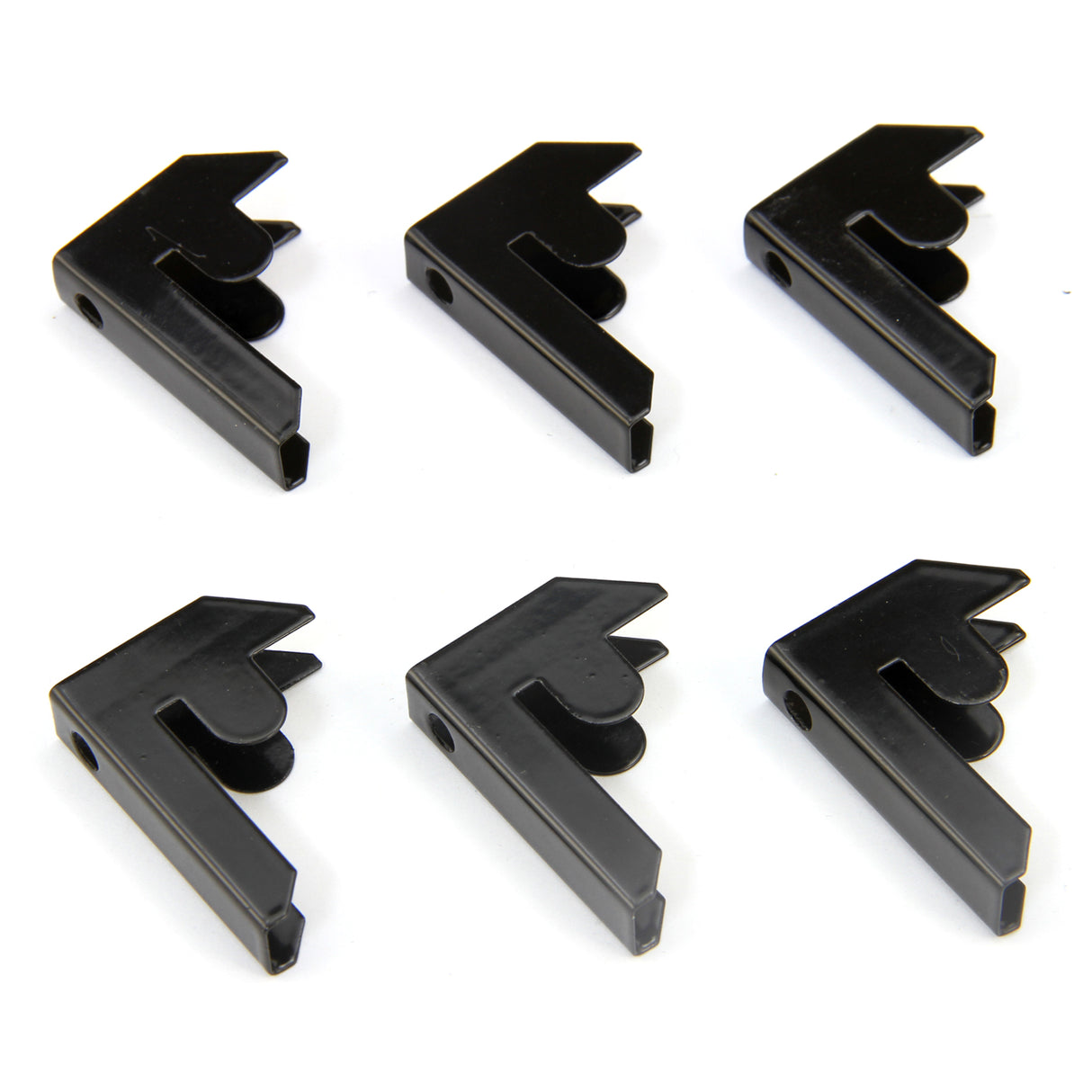 Monster Racking T-Rax Bay Connectors - Black (6 pack)