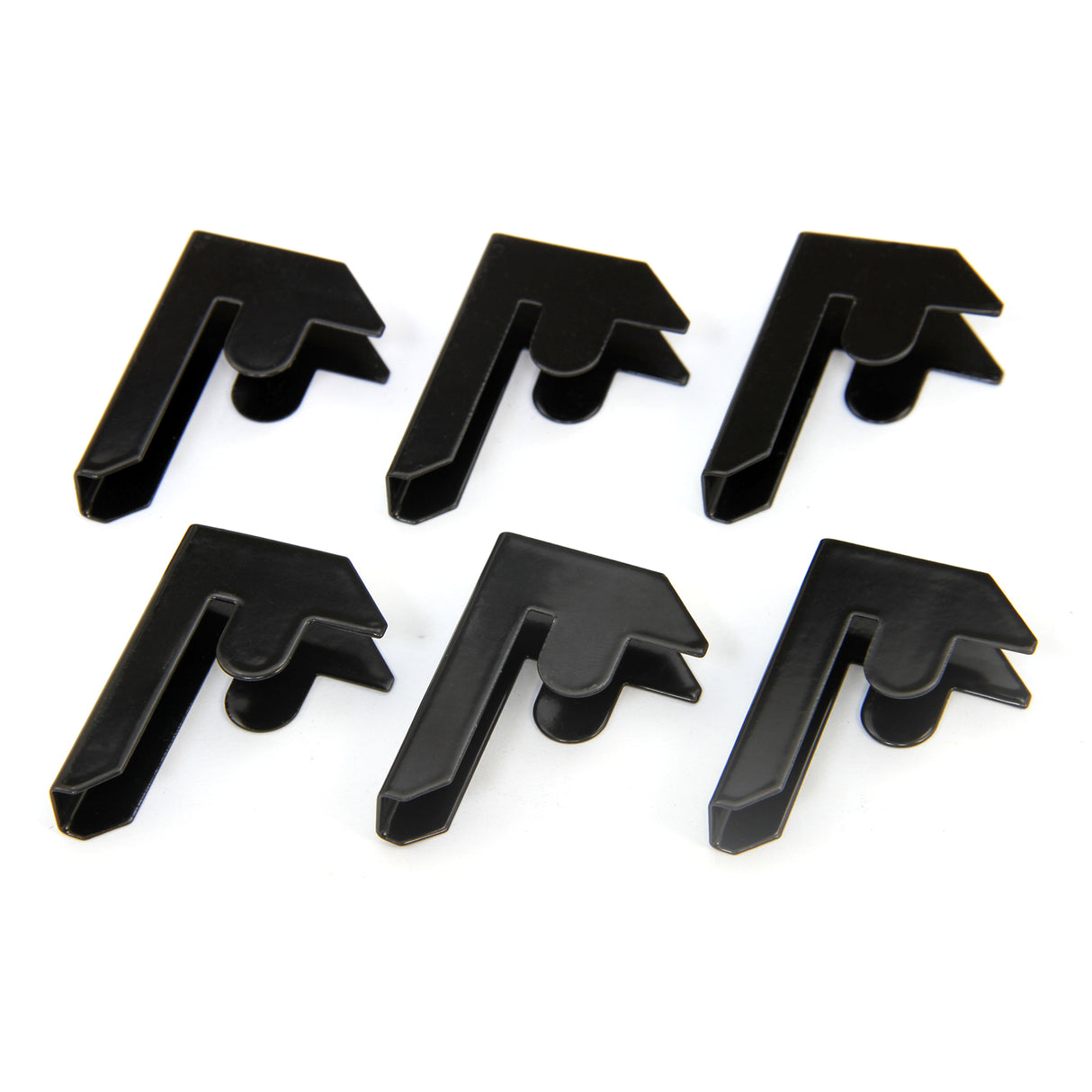 Monster Racking T-Rax Bay Connectors - Black (6 pack)