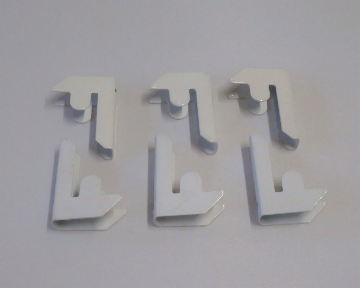 Bay Connectors (x 6) for T-Rax White 90cm 25256 25244