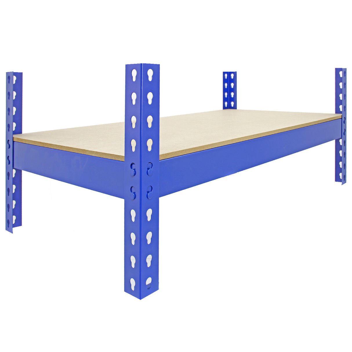 90cm Q-RAX Blue Shelving Units - Shelf