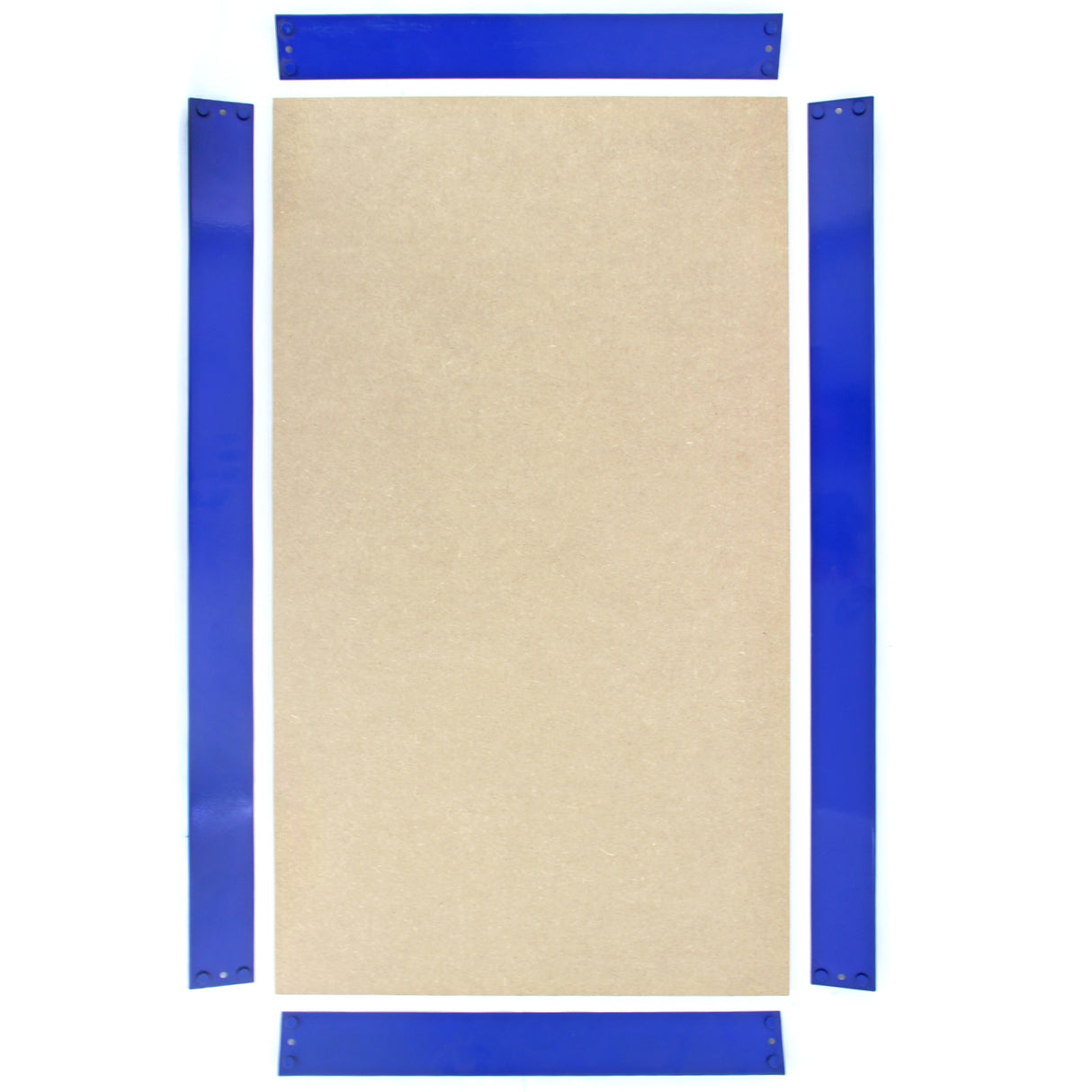 90cm Q-RAX Blue Shelving Units - Shelf