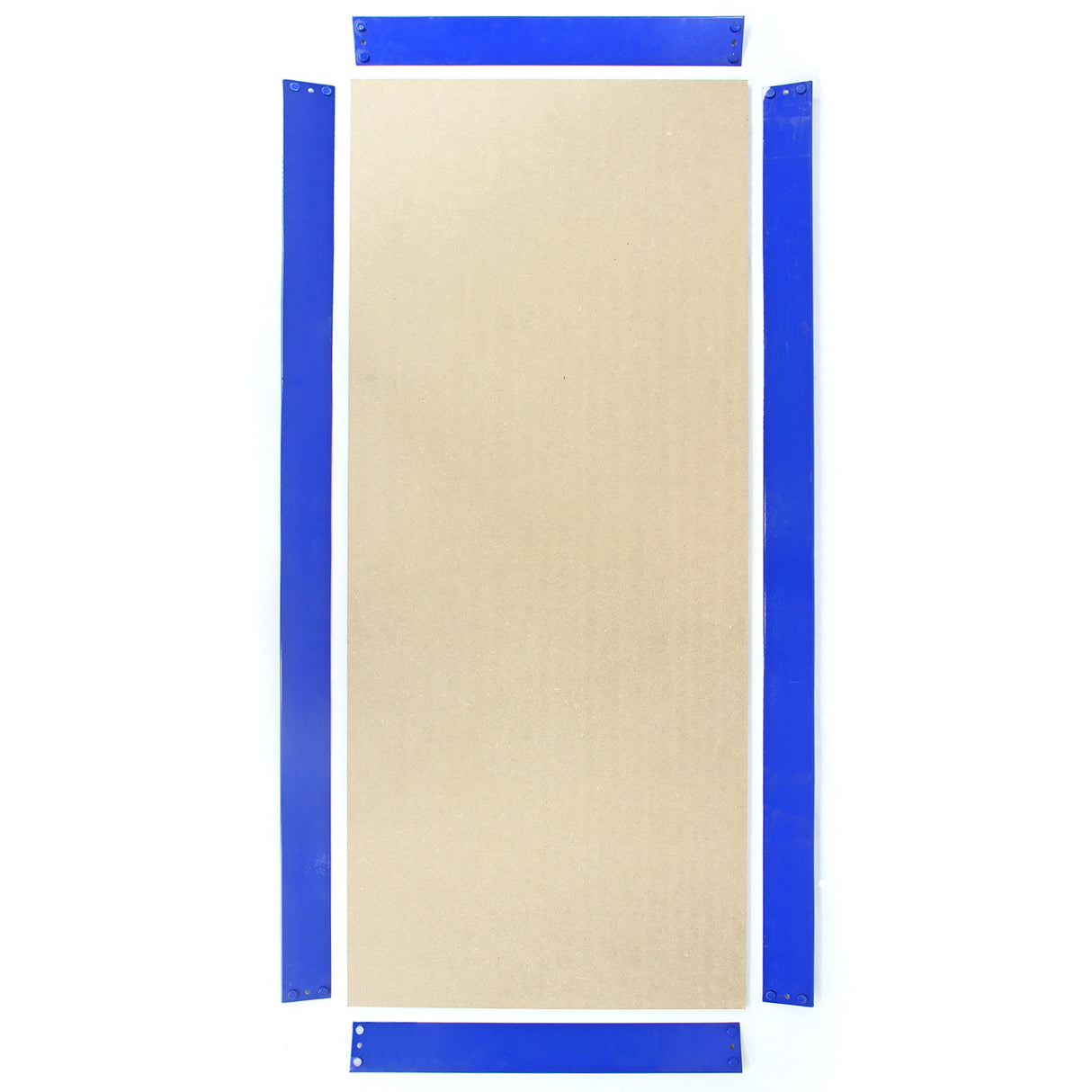 120cm Q-RAX Blue Shelving Units - Shelf