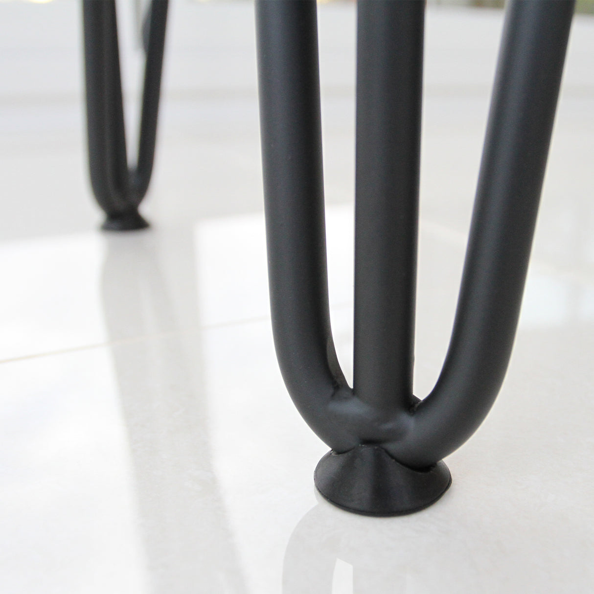 4 x Hairpin Leg Feet Protectors - Grey