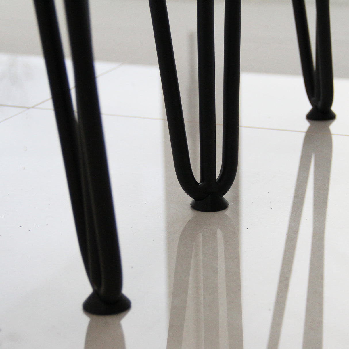 4 x Hairpin Leg Feet Protectors - Grey