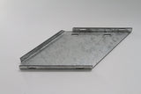Galvanised Adjustable Steps – Left Side Panel